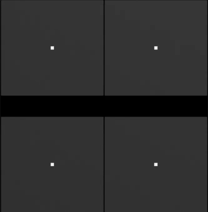 [K32-B4-EU-Unit] Akubela | K32-B4-EU KNX панел со 4 копчиња (без маска)
