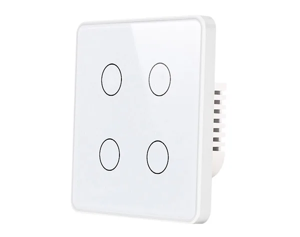 Akubela | TYSH-Z2423 ZigBee - Прекинувач на допри со 4 копчиња (бел)