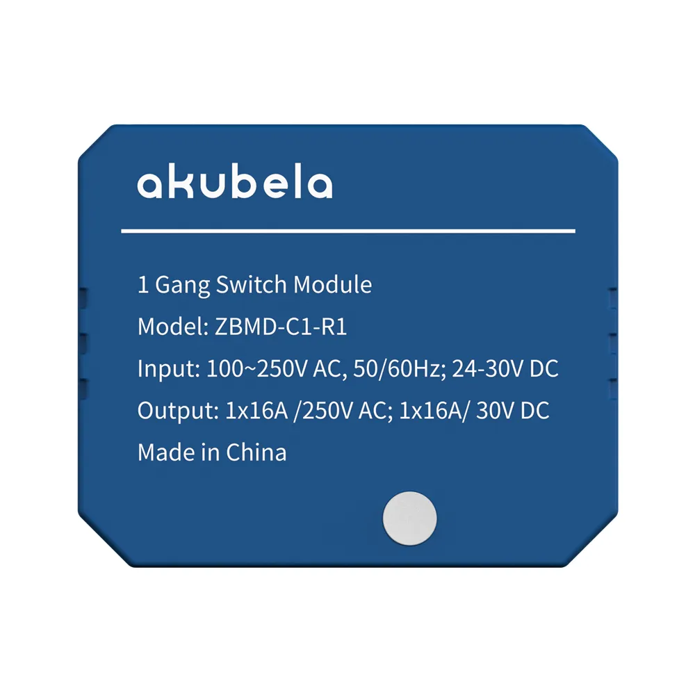 Akubela | ZigBee реле модул ZBMD-C1-R1