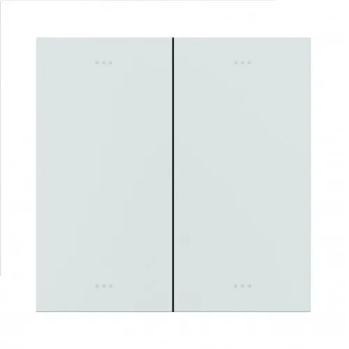 [M1-4G-Gray 39037-P9-1] Akubela | M1 4-Gang 4-Button Switch Gray