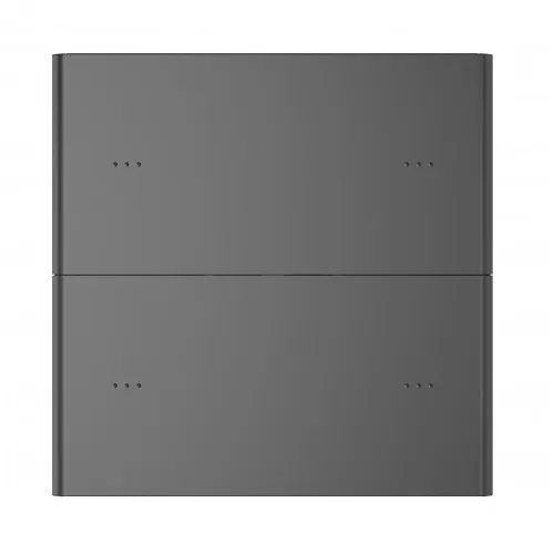 [M1-4G-Black 39082-P9-1] Akubela | M1 4-Gang 4-Button Switch Black