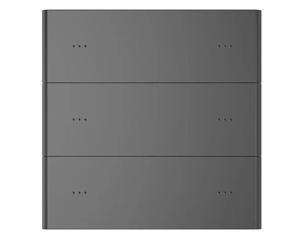 Akubela | M1 2-Gang 6-Button Switch Gray