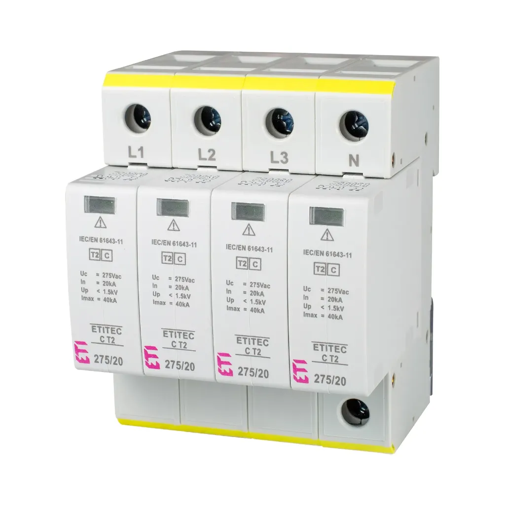 [002440395] ETI | Пренапонски одводник ETITEC C T2 275/20 4+0