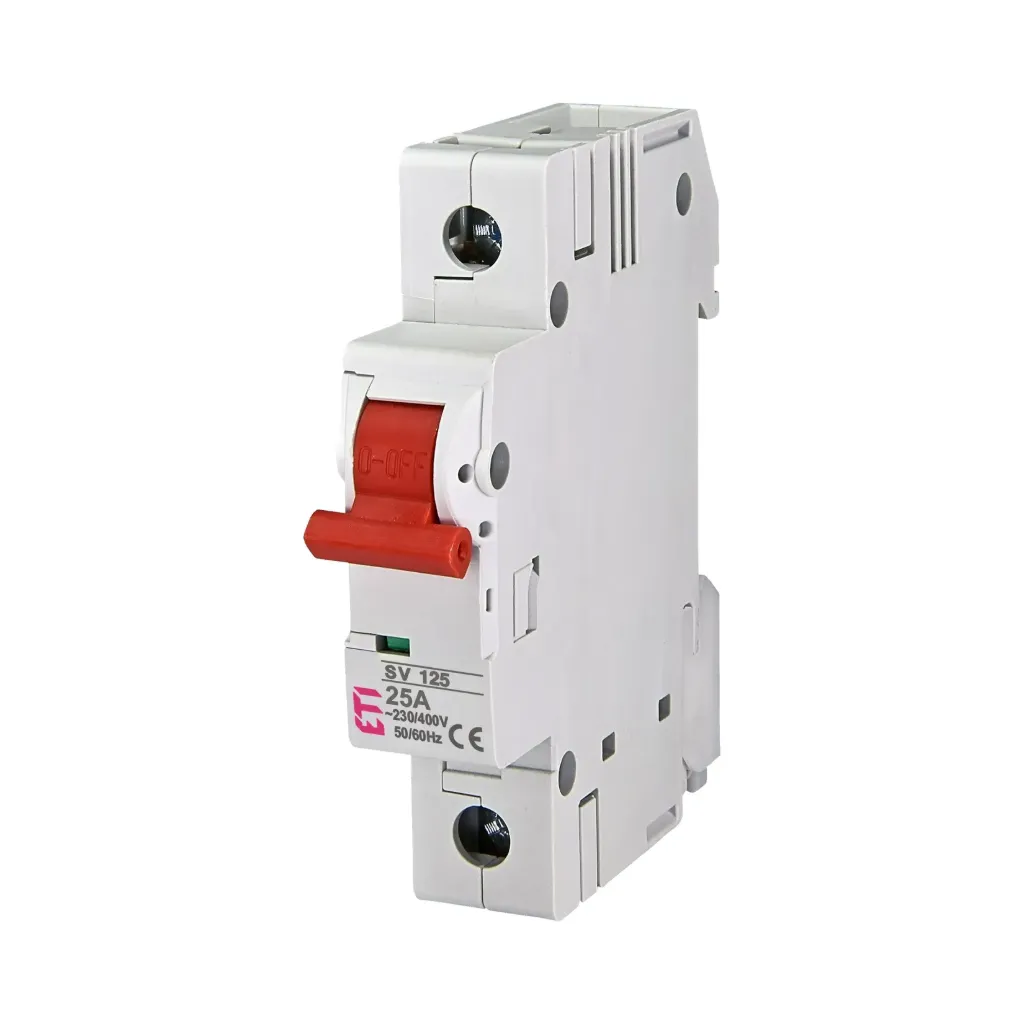 ETI | Склопка прекинувач SV 125 1p 25A