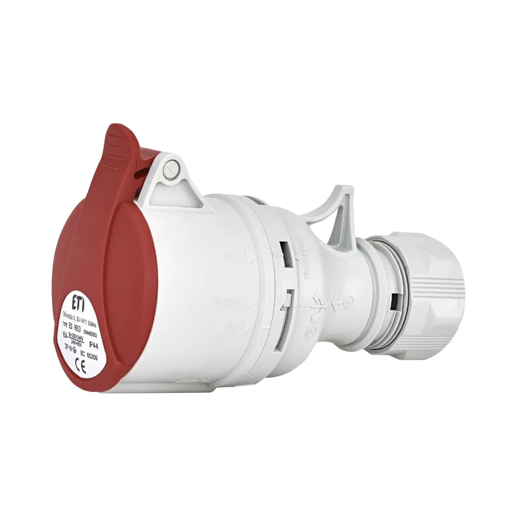 [004482002] ETI | Индустриска приклучница ES 1653