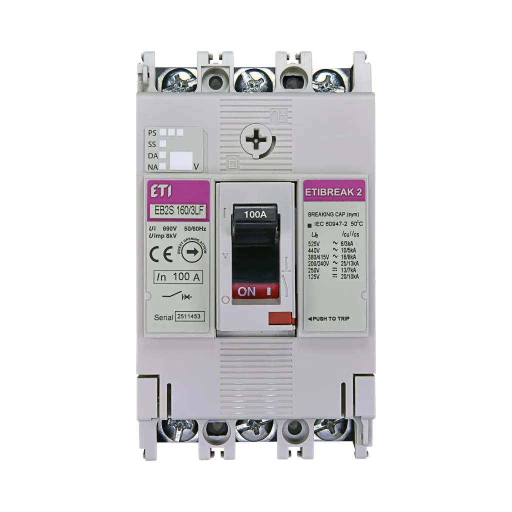 [004671809] ETI | АС склопка EB2S 160/3LF 100A 3p