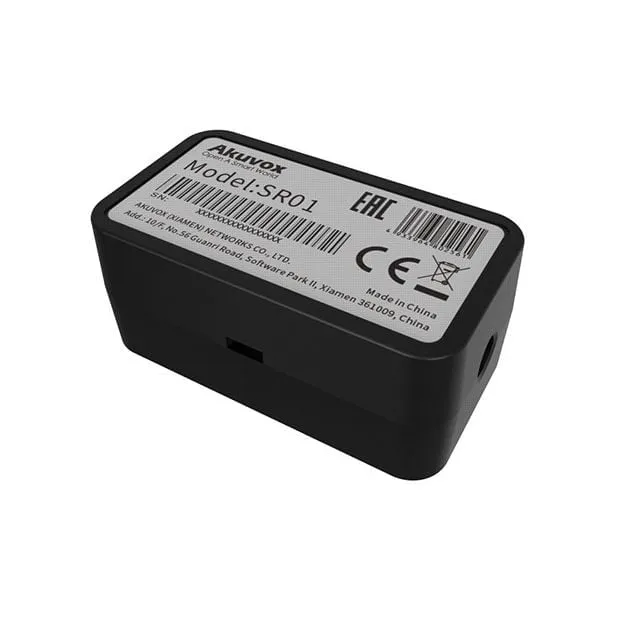 Akuvox | SR01 Компактен безбедносен влезно-излезен модул за една врата