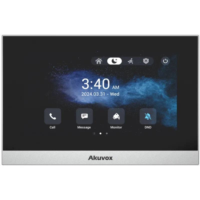 Akuvox | IT88A "On-Wall" - Внатрешен панел за контрола на пристап и домофонија