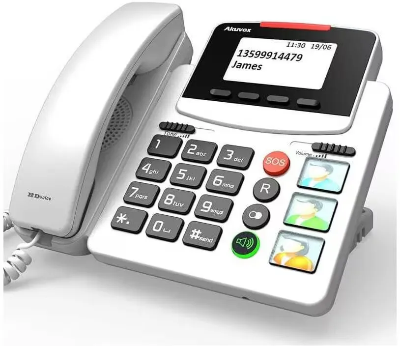 Akuvox | R15P(no PSU) - Премиум Android IP видео телефон