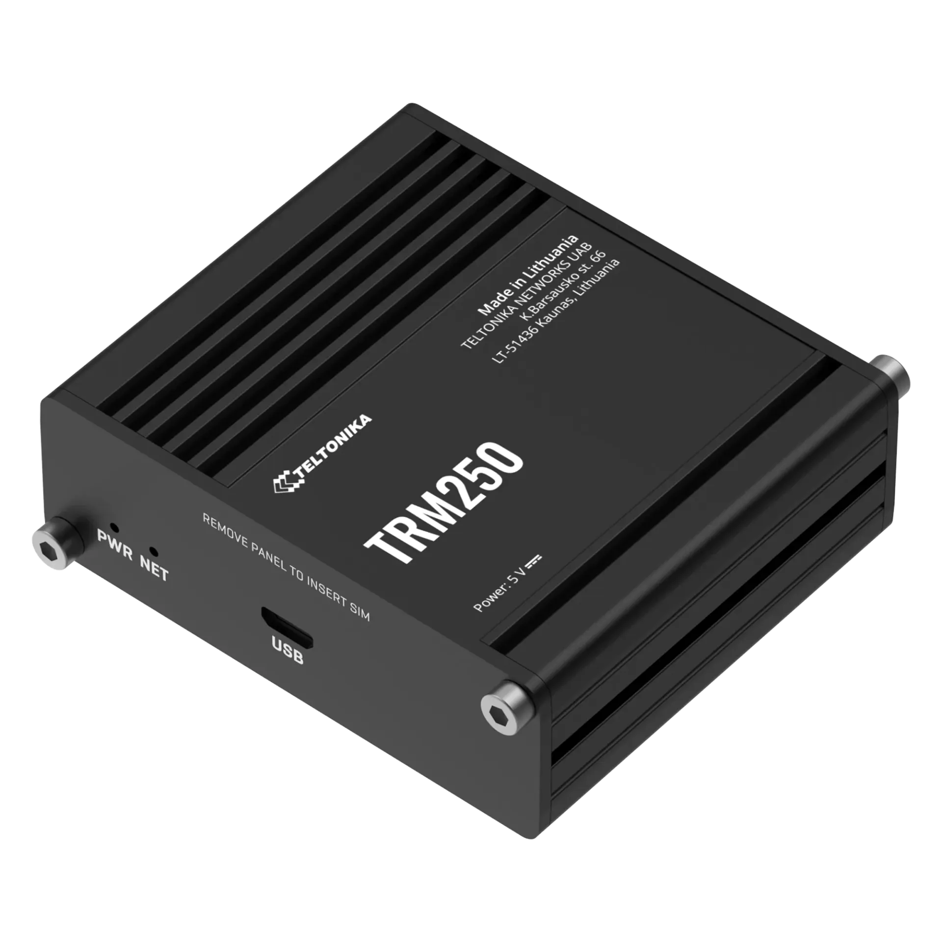 Teltonika | TRM250 (4G LTE Cat-M1/NB-IoT, USB, 1x SIM) Industrial Cellular Modem - Индустриски Модем