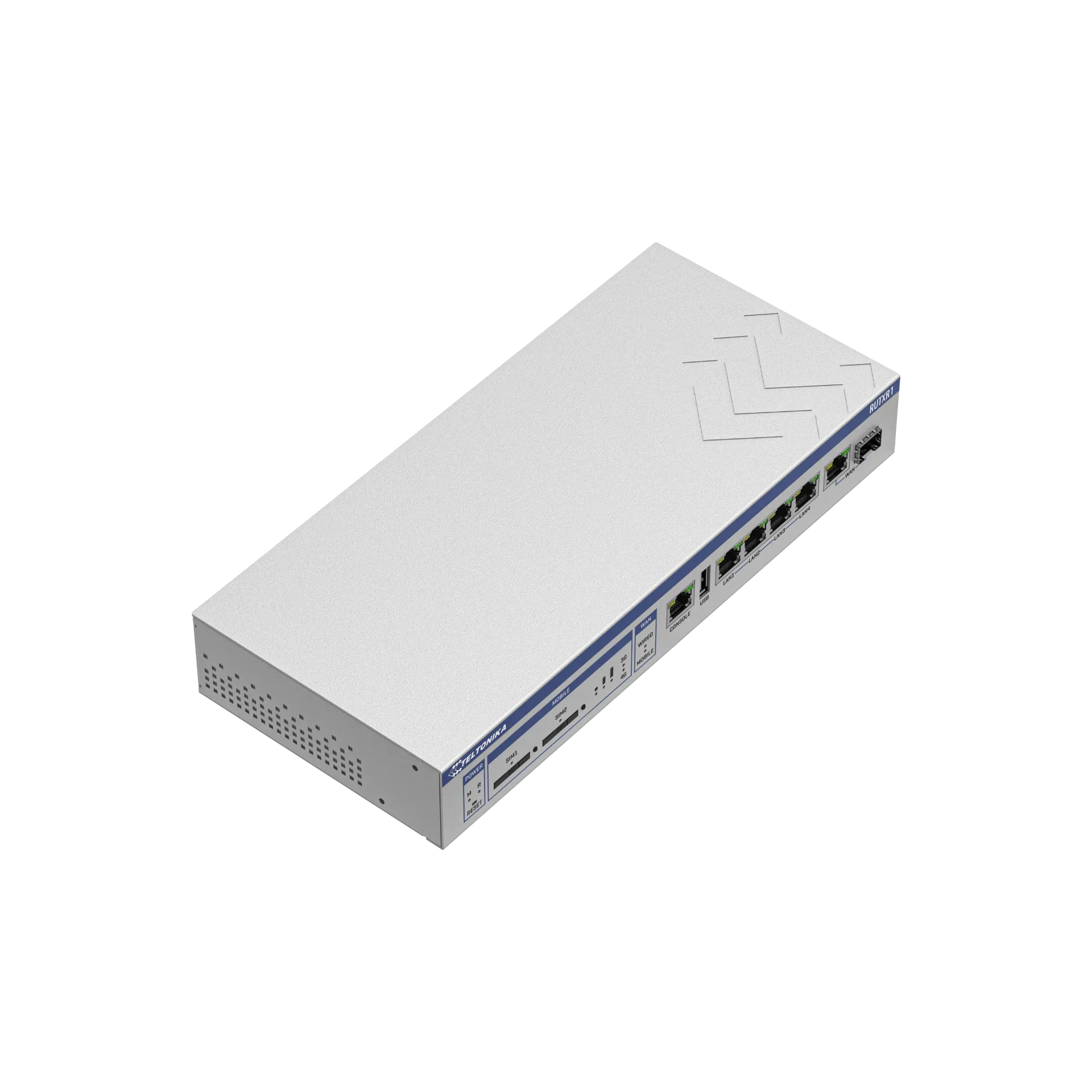 Teltonika | RUTXR1 (Rackmount LTE Cat 6, Dual SIM, 5x Gigabit) Industrial Router - Индустриски Рутер