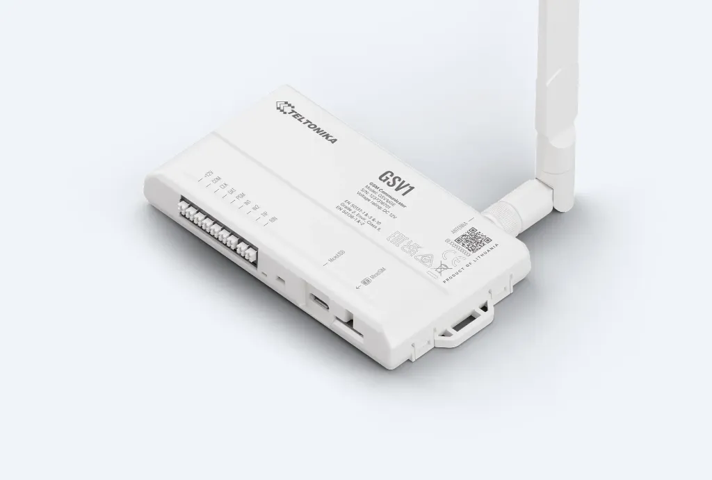 [GSV100] Teltonika | GSV1pgE (4G CAT-1 communicator) - 4G комуникатор со eSIM и Telco интерфејс