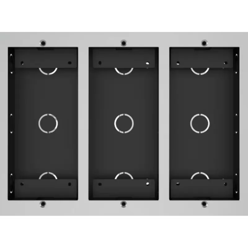 [MD12] Akuvox | MD12 (Accessory In-Wall) - Вградна монтажа модул за R20B серија (3 модули)
