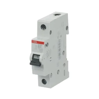 [2CDS211001R0635] ABB | SH201-B63 (Miniature Circuit Breaker) - Минијатурен автоматски осигурувач 1P B63