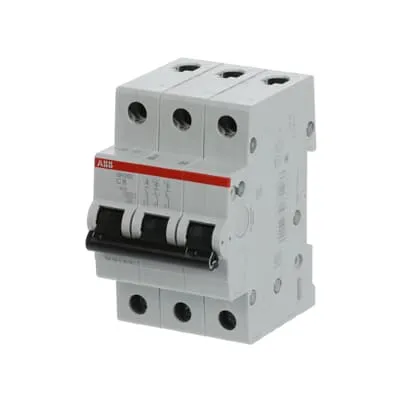 [2CDS213001R0064] ABB | SH203-C6 (Miniature Circuit Breaker) - Минијатурен автоматски осигурувач 3P C6