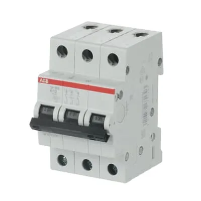 [2CDS213001R0105] ABB | SH203-B10 (Miniature Circuit Breaker) - Минијатурен автоматски осигурувач 3P B10
