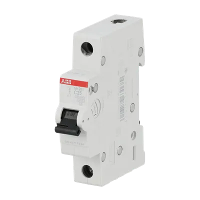 [2CDS211001R0254] ABB | SH201-C25 (Miniature Circuit Breaker) - Минијатурен автоматски осигурувач 1P C25