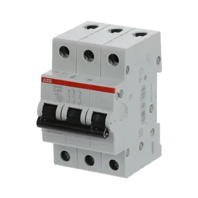 [2CDS213001R0404] ABB | SH203-C40 (Miniature Circuit Breaker) - Минијатурен автоматски осигурувач 3P C40