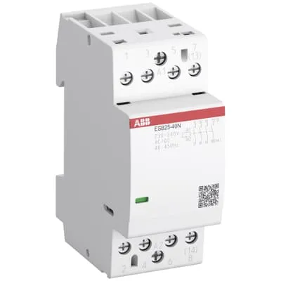 [1SAE231111R0640] ABB | ESB25-40N-06 230-240V AC/DC (Installation Contactor) - Инсталационен контактор 4NO 25A