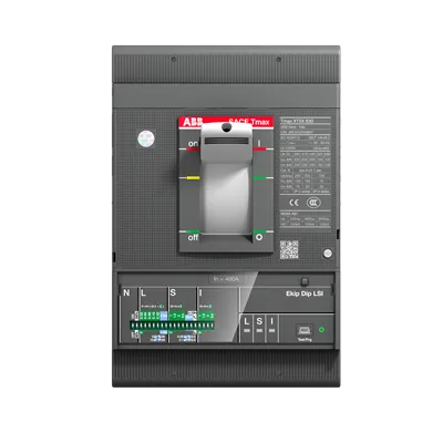 ABB | XT5N 400 Ekip Dip LS/I In=400 3P F F (MCCB) - Компактен автоматски прекинувач 400A 3P