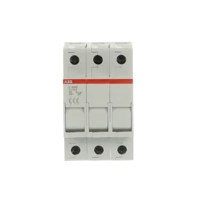 [2CSM204753R1801] ABB | E93/32 (Fuse Holder) - Држач за цилиндричен осигурувач 32A 3P