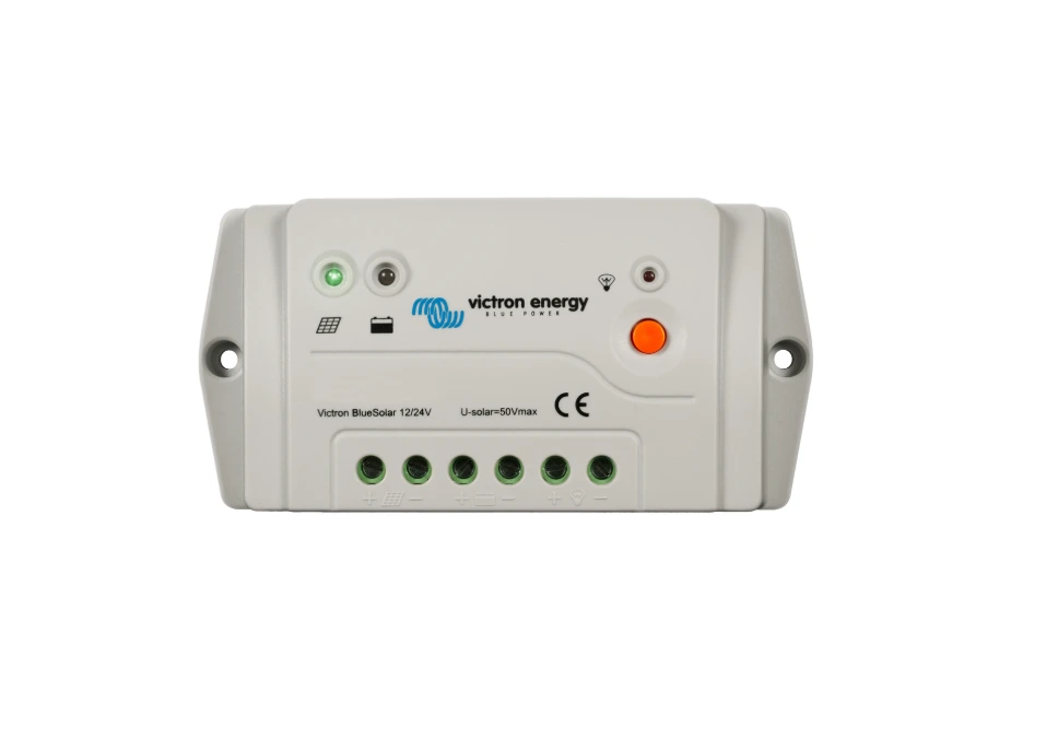 Victron Energy | BlueSolar PWM-Pro 12/24V-10A Charge Controller SCC010010010 - Контролер полнач на DC напон