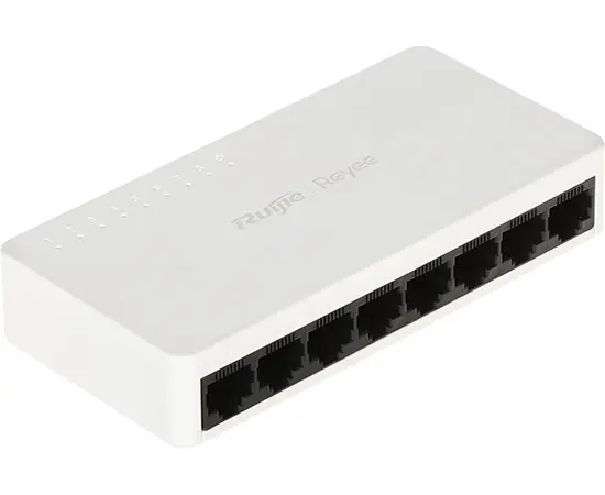 Ruijie | RG-ES08F 8FE 10/100 Non-PoE Пластичен Switch (свич)