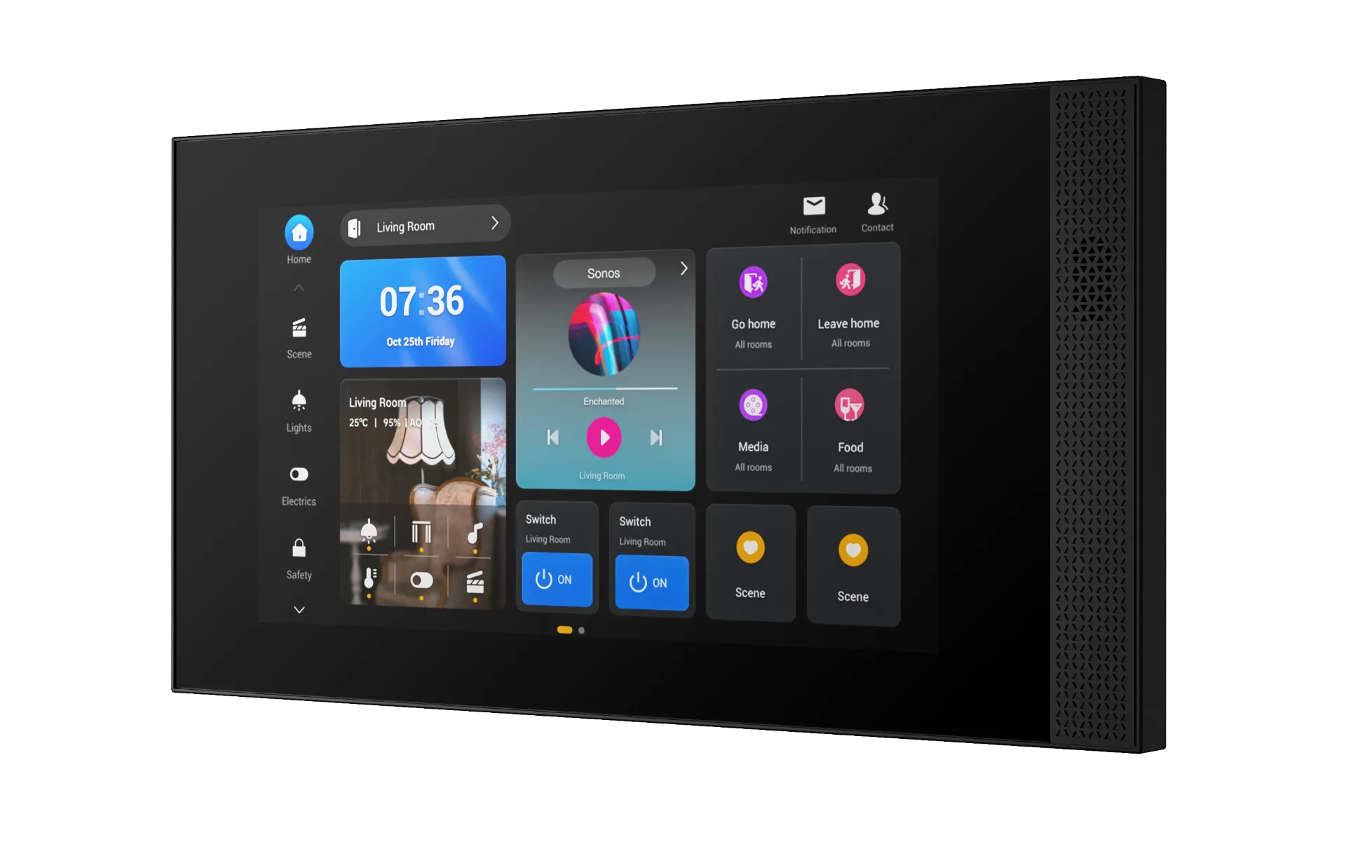 Akubela | PH58-PoE HyPanel Elite 10 Indoor Unit - Панел за контрола на пристап и домофонија