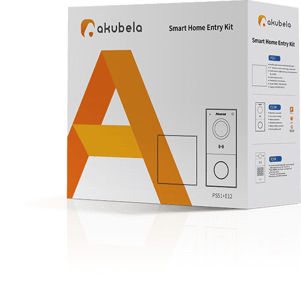 Akubela | Smart Home Entry Kit (PS51-PoE-EU+R20A) - Пакет со смарт уреди