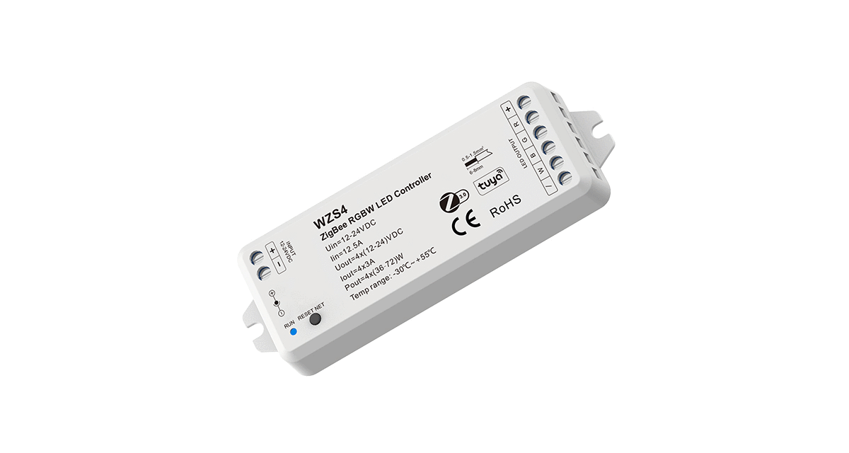[WZS4] Akubela | WZS4 ZigBee RGBW Constant Current LED Driver - Контролер за ЛЕД осветлување